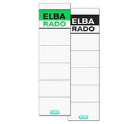 Elba Lot de 10 étiquettes de dos en carton recyclé 8 cm de large
