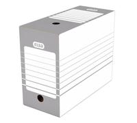 Elba Lot De 20 Boîtes D'archives - Automatique - 15 Cm - Gris