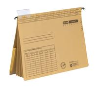 Elba Lot de 25 chemises A4 en carton recyclé marron