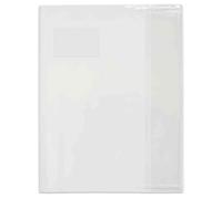 Elba Lot De 3 Protège-Cahiers Pvc 12/100ème 24x32 Transparent Incolore À L'unité