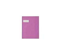 ELBA Lot de 3 Protège-cahiers Styl'SMS A4 (21x29,7 cm) pvc 120 avec Porte-étiquette Violet