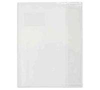 ELBA Lot de 5 Protège-cahiers PVC 12/100ème 21x29,7 Transparent incolore