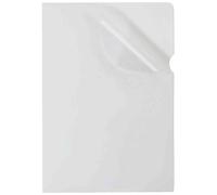 Elba Lot De 5 Sachets De 10 Pochettes Coins A4 Incolore Pp 12/100eme