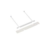 ELBA Lot de 50 cintres d'archives en plastique blanc