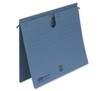 Elba Lot de 50 dossiers suspendus en carton manille A4 81 Bleu