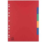 Elba Lot De 6 Jeux D'intercalaires En Carte Lustrée 6 Positions 24x30 Cm