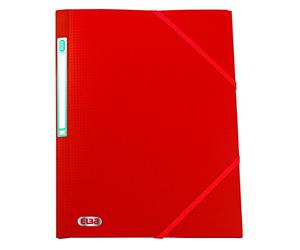 Elba - Memphis - Chemise - Format A4 - Polypropylène - Rouge