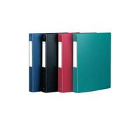 Elba memphis classeur à anneaux format a4 polypropylène découpé rouge 100202346