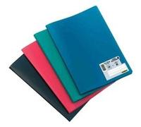 OXFORD Protège-Documents Memphis A4 60 vues / 30 pochettes Couverture Polypro Noir