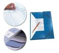 Oxford Protège-Documents Memphis A4 100 vues / 50 pochettes Couverture Polypro Noir