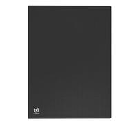 Elba Memphis Protège-documents 80 vues polypropylène opaque A3 Noir