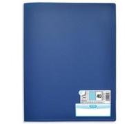OXFORD Protège-Documents Memphis A4 80 vues / 40 pochettes Couverture Polypro Bleu