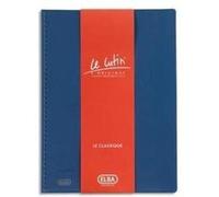 Oxford Protège-documents Le Lutin Original PVC 40 pochettes 80 vues Bleu