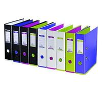 Elba Mycolour Lot 100023556 Classeur A4-Dos 8 Cm-Lot De 10 Coloris Assortis