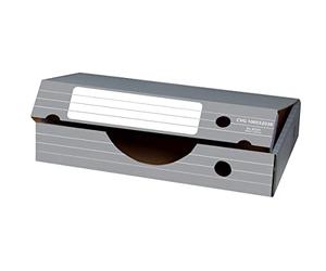 ELBA paquet de 10 boîte d'archivage tric pour format A3, gris/blanc