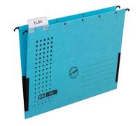ELBA Pochette à suspendre chic ULTIMATE DIN A4 bleu pack de 5