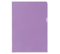 Elba Pochette Transparente Premium, A4, Pvc, Clair, Violet