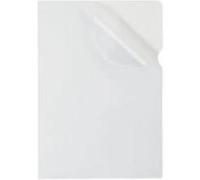 Elba - pochettes coins pvc 15 100e, chemise a4 incolore ouverture en décalé au dessus et sur le côté, pvc (0,15 mm dur) contenu: G