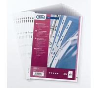 Elba Modling - Pochettes Perforees Pvc A4 Sm3 - Sachet De 10 G