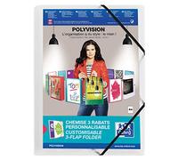 Elba Modling - Chemise 3 Rabats A Elastique Transparent Personnalisable Inc