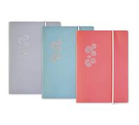Elba Porte-Cartes Pastel Format A6 (10,5 x 14,8cm) Capacité 80 cartes Couverture Polypro Couleur Assortie