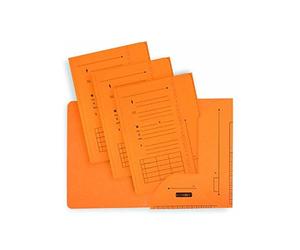 ELBA Pqt de 25 chemises sous dossier HV ULTIMATE 2 rabats Kraft 240g Jaune d'or