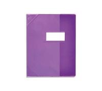Elba Protège-Cahier 21 X 29,7 Cm Strong Line Opaque 15/100e + Renforcés (30/100e). Coloris Violet