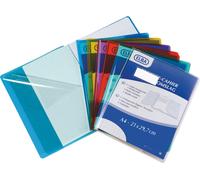 ELBA Protège-cahier 240 x 320 mm en PVC 0,22 mm incolore transparent (1 pièce)
