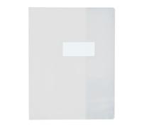 Elba Protège-Cahier Pvc 150 Strong Line 24x32 Cm Marque-Page Translucide Incol