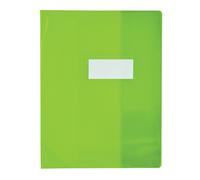 ELBA Protège-cahier PVC 150 Strong Line 24x32 cm Marque-page Translucide vert