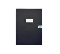 Oxford Protège-cahier Strong Line 24 x 32 cm PVC opaque 15/100ème Noir