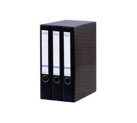 Elba Rado Top Classeur À Levier 80 Mm A4 Pour 570 Feuilles Noir (Pack De 3)