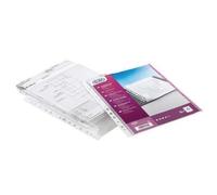 Elba Réf 208608 Pochette Perforée À Soufflet Polypropylène Transparent A4 Lot De 10 Import Royaume Uni