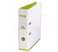 Elba réf e104890114 mycolour classeur à levier polypropylène capacité 80 mm blanc vert a4 296473 G