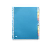 Elba School life Intercalaire 12 positions A4+ Couleurs Assorties