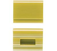 ELBA Séparateur de couleurs en PVC à clipser jaune 20 x 5 x 16 mm 25 séparateurs
