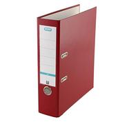 Elba smart Pro - PP Carton classeur à anneaux - classeurs à anneaux (Rangement, Carton, vin rouge, A4, 8 cm, 285 mm)