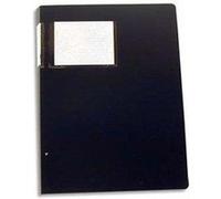 Elba standup protège document a4 en polypropylène avec 200 pochettes noir 100206008 G