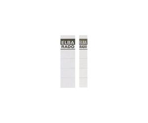 ELBA ¿tiquette dorsale enfichable, blanche, (H)15,9 x (L)4,4