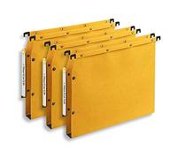 Elba Ultimate Carte Kraft Lot de 25 Dossiers Suspendus pour Armoire A4 Fond 30mm Jaune