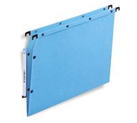 Elba Ultimate Carte Kraft Lot de 25 Dossiers Suspendus pour Armoire A4 Fond en V Bleu
