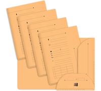 Elba Ultimate Lot De 25 Sous Chemises A4 Kraft Orange