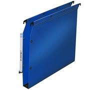 Elba Dossiers suspendus Ultimate PP - Lot de 10, polypro opaque pour armoire fond 30 mm, bleu
