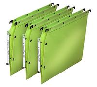 Elba, Dossiers suspendus Ultimate PP, Polypropylène opaque, fond en V, Lot de 10, vert