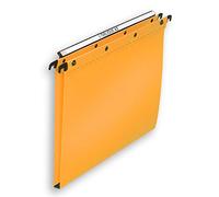 Elba Ultimate PP pour Tiroir Lot de 10 Dossiers suspendus en Polypro Opaque Fond 15mm Jaune