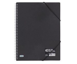 Elba Urban Spirale Point De Vue De Livre Din Opaque 40 Hüllen Noir