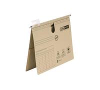 Elba Vertic Ultimate Classeur Suspendu A4 Pour 200 Feuilles À Onglets Marron Naturel