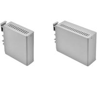 Elbag CM36/GREY Boîtier pour rail avec fente daération 112 x 82 x 26.7 ABS 1 pc(s)