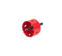 Elbe Inno Scie cloche en acier rapide HSS 6542 Ø 60mm, scie trèpan pour des coupes dans le bois,le placoplâtre, le contreplaqué, l'aluminium,la tôle de fer,convient pour tous les trèpans avec mandrin 1/4