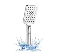 Elbe®Pommeau de douche anti calcaire, douchette multifonctionnelle en ABS chromé, douche à main salle de bain